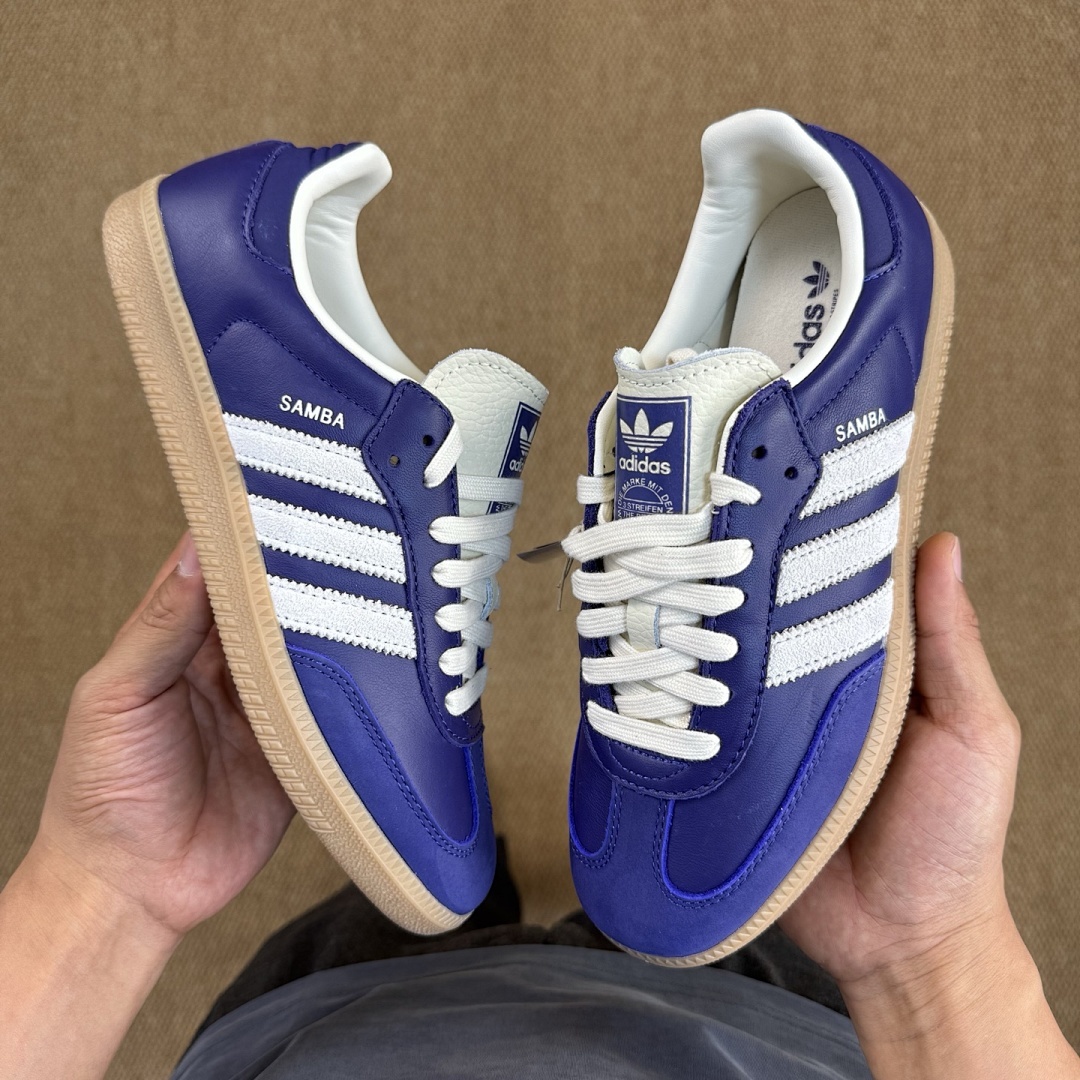 Adidas Samba OG Royal Blue Cloud White Gum IF3795 - Image 8