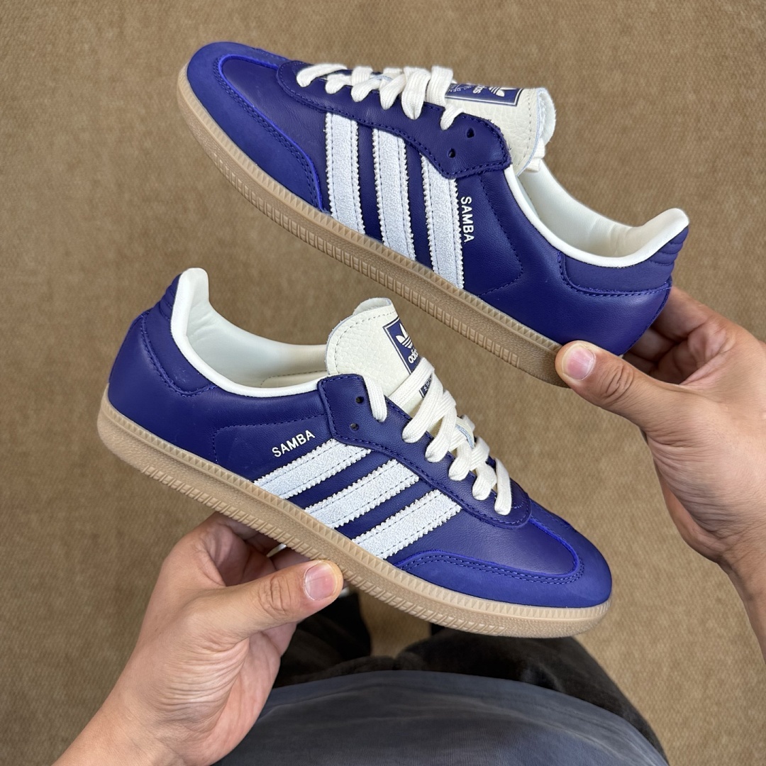 Adidas Samba OG Royal Blue Cloud White Gum IF3795 - Image 9