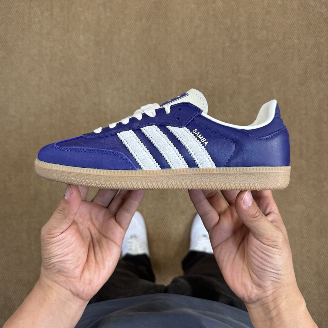 Adidas Samba OG Royal Blue Cloud White Gum IF3795 - Image 10