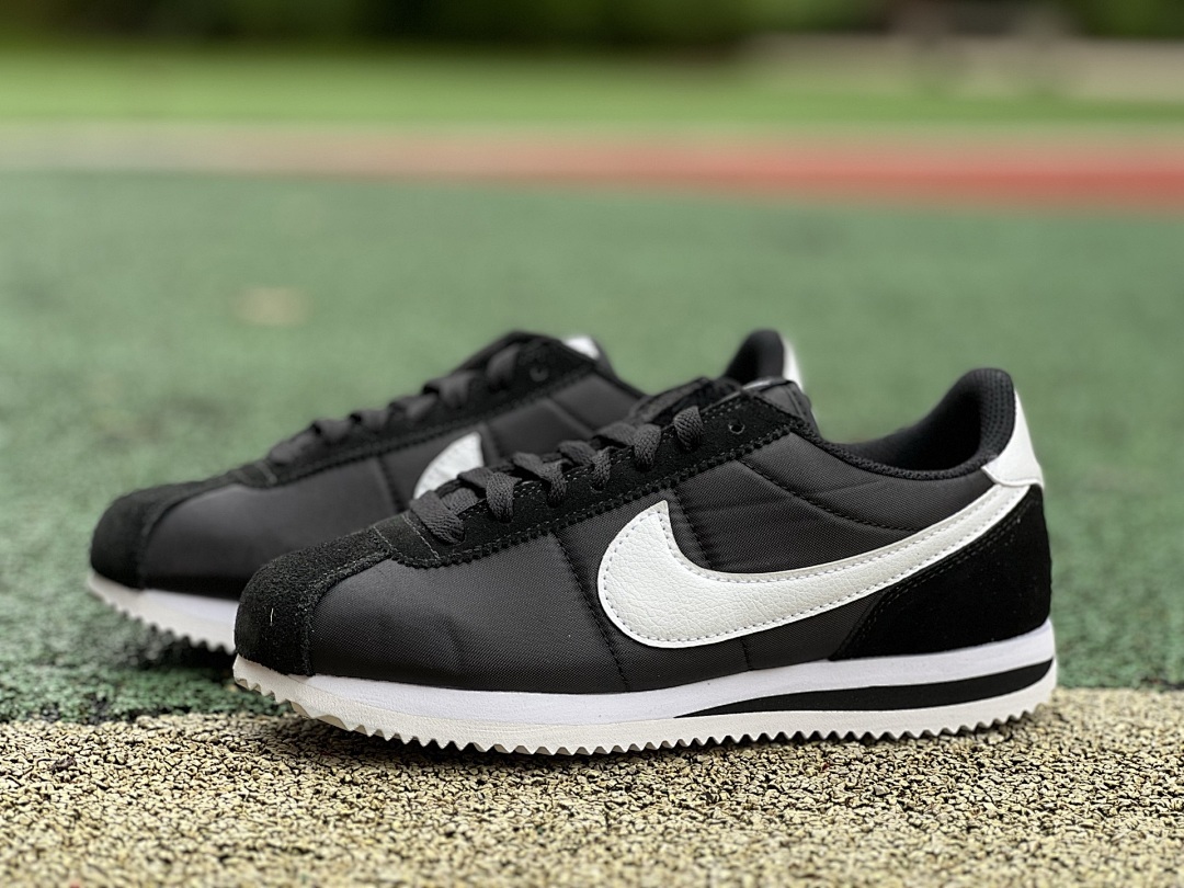 Nike Cortez Basic Nylon Black White 819719-012