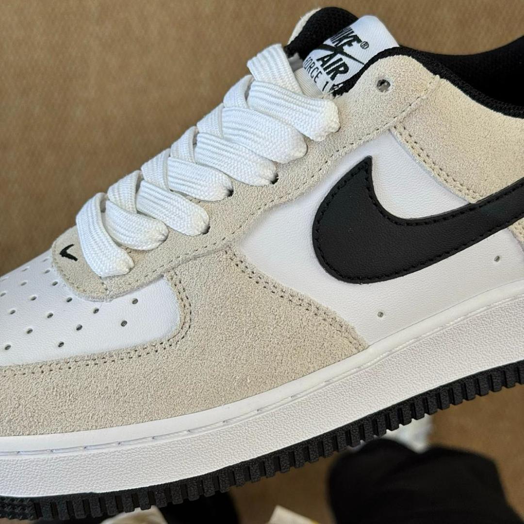 Nike Air Force 1 '07 LV8 Light Bone Black DX1192-001 - Image 5