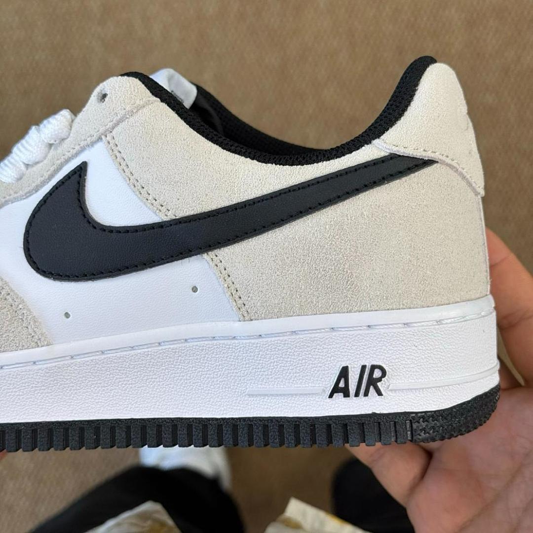 Nike Air Force 1 '07 LV8 Light Bone Black DX1192-001 - Image 6