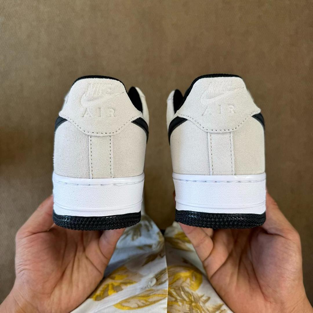 Nike Air Force 1 '07 LV8 Light Bone Black DX1192-001 - Image 7