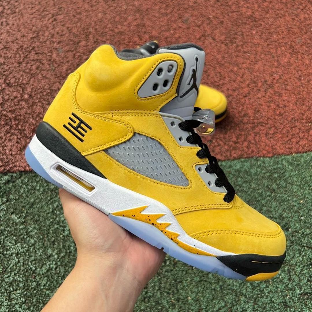 Air Jordan 5 Retro University Gold CT4838-700 - Image 11