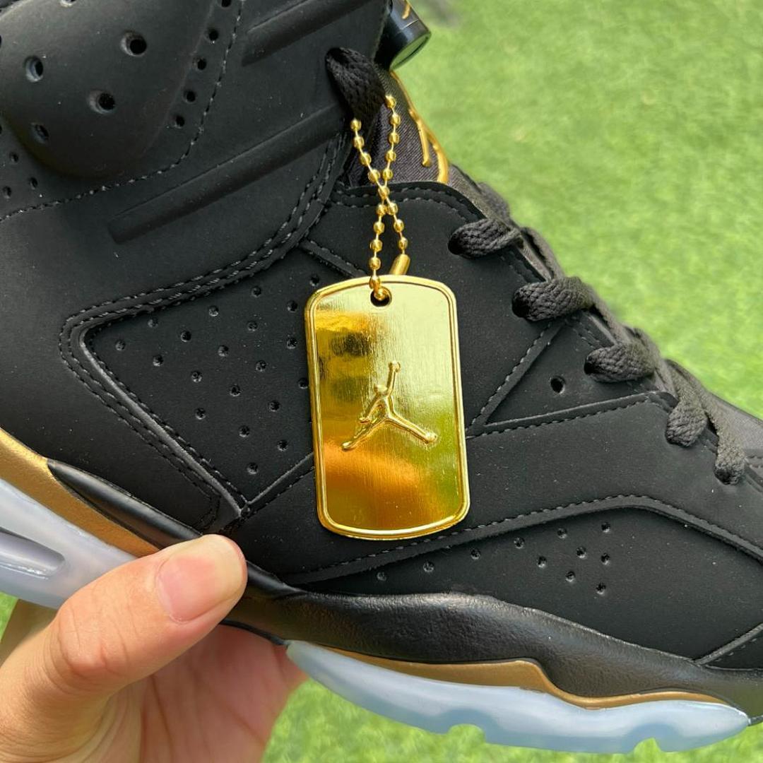 Air Jordan 6 Retro DMP Black Metallic Gold CT4954-007 - Image 3