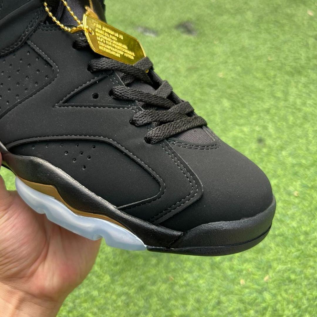 Air Jordan 6 Retro DMP Black Metallic Gold CT4954-007 - Image 5