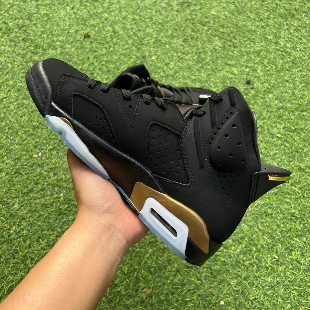 Air Jordan 6 Retro DMP Black Metallic Gold CT4954-007 - Image 9