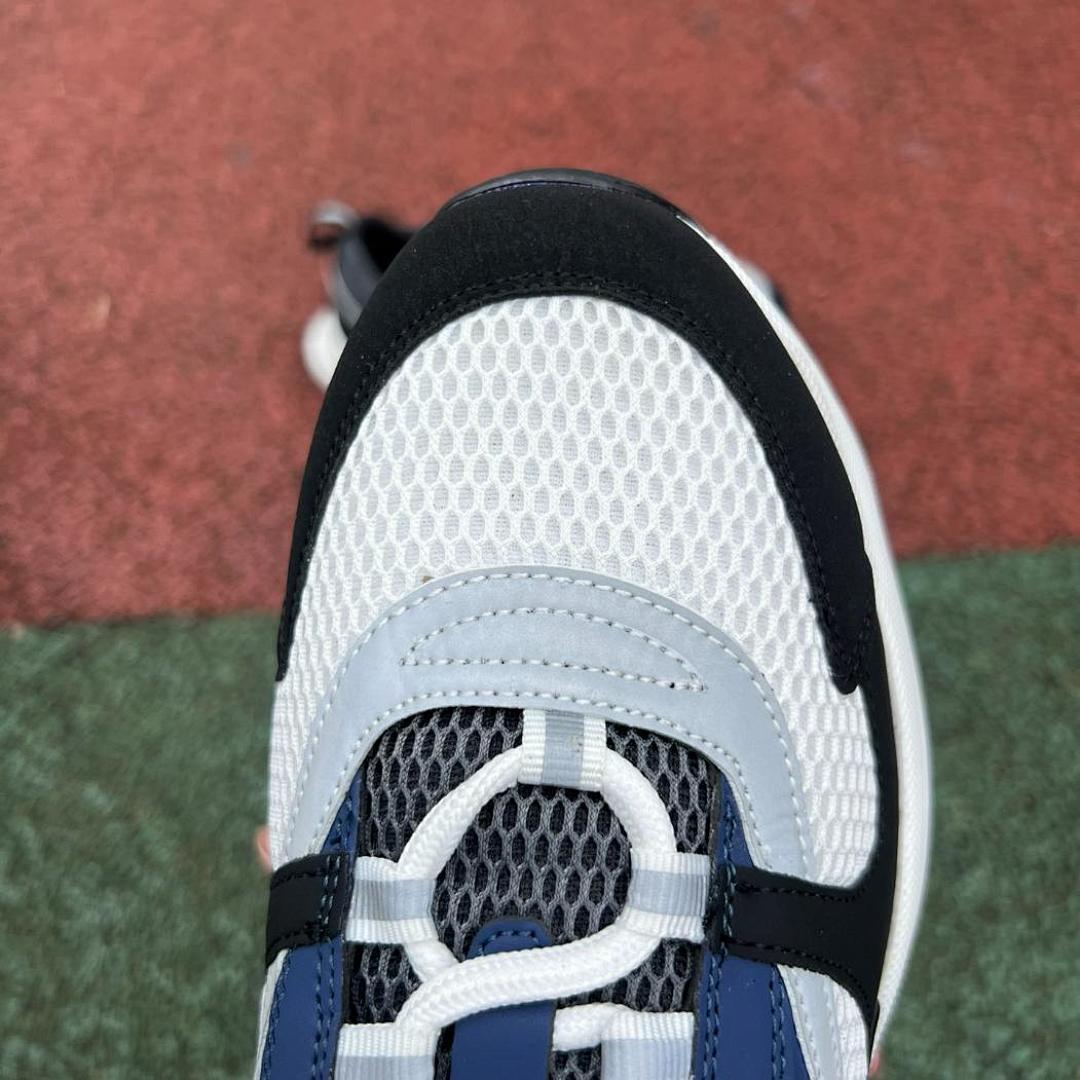 Dior B22 Sneaker Navy Blue White Black Grey - Image 4