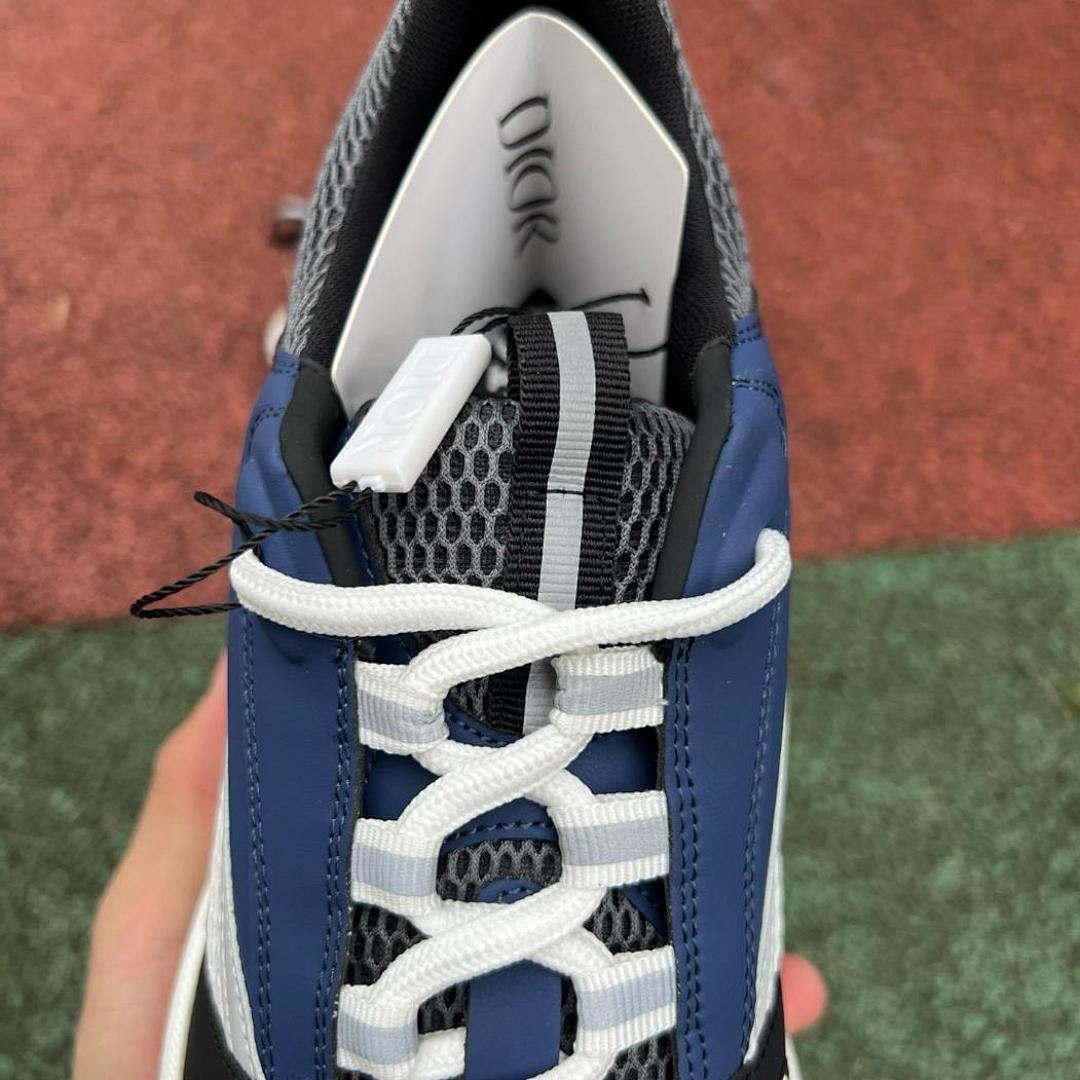 Dior B22 Sneaker Navy Blue White Black Grey - Image 5