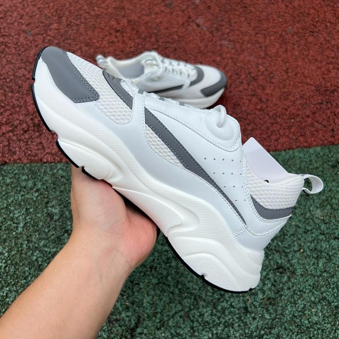Dior B22 Sneaker White Grey - Image 7