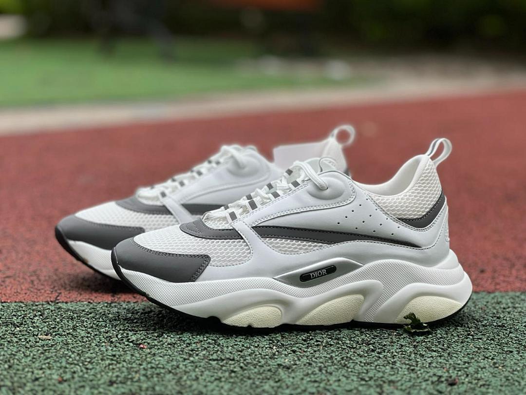 Dior B22 Sneaker White Grey - Image 10