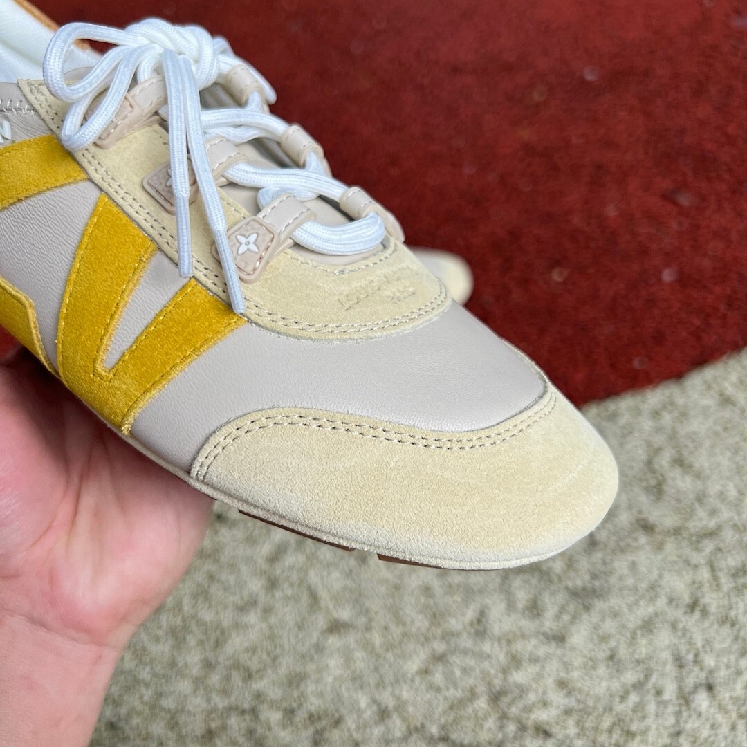 Louis Vuitton Run Away Sneaker Beige Yellow - Image 3