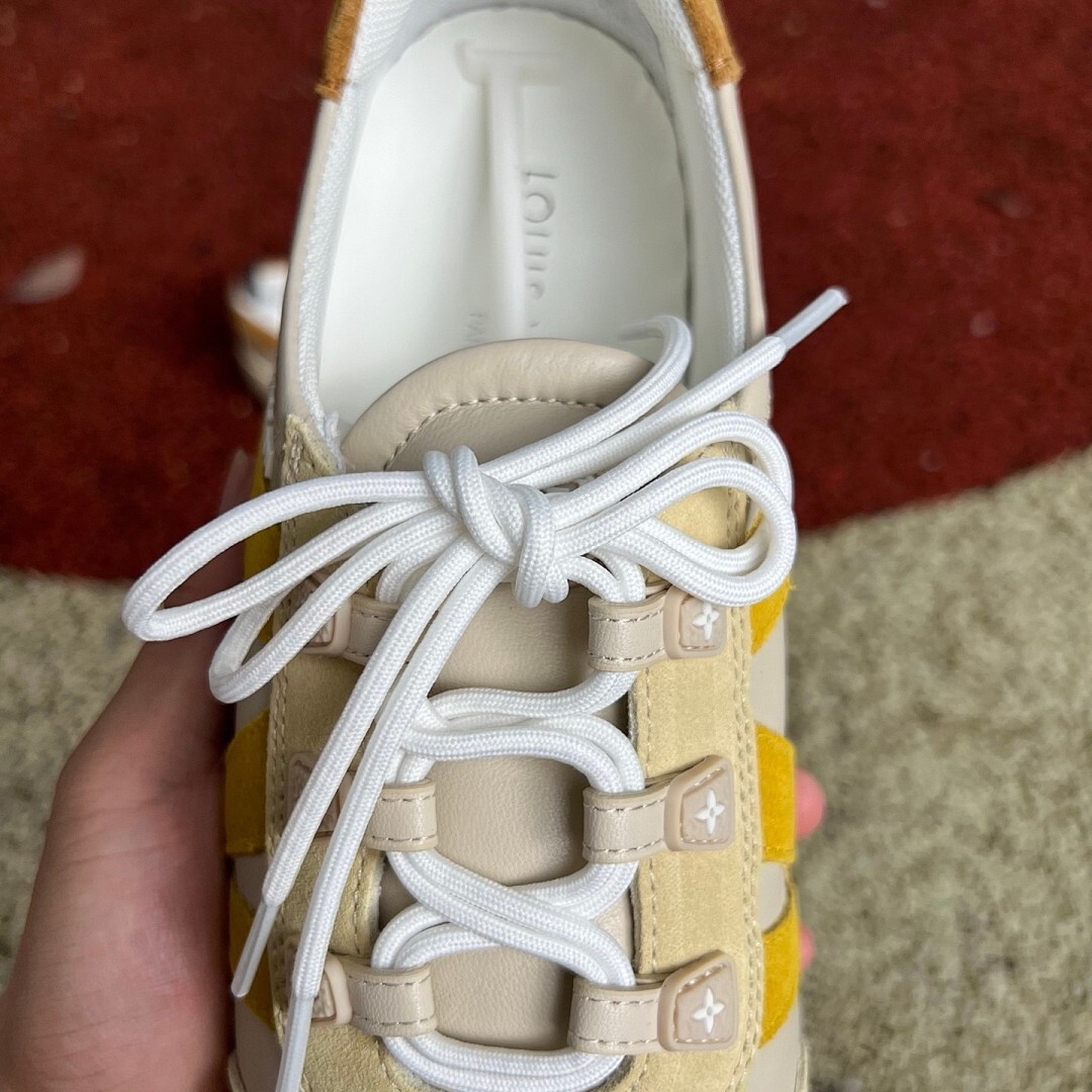 Louis Vuitton Run Away Sneaker Beige Yellow - Image 5
