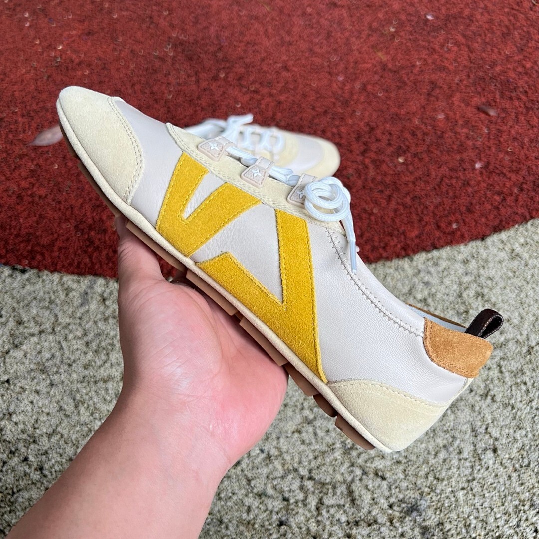 Louis Vuitton Run Away Sneaker Beige Yellow - Image 7