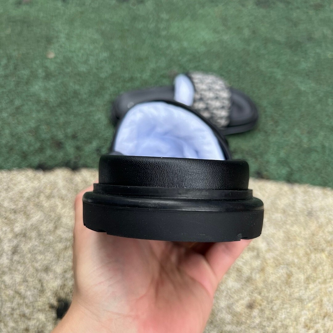 Dior Act Sandal Black Dior Oblique Jacquard 3SA103ZCD_H961 - Image 8