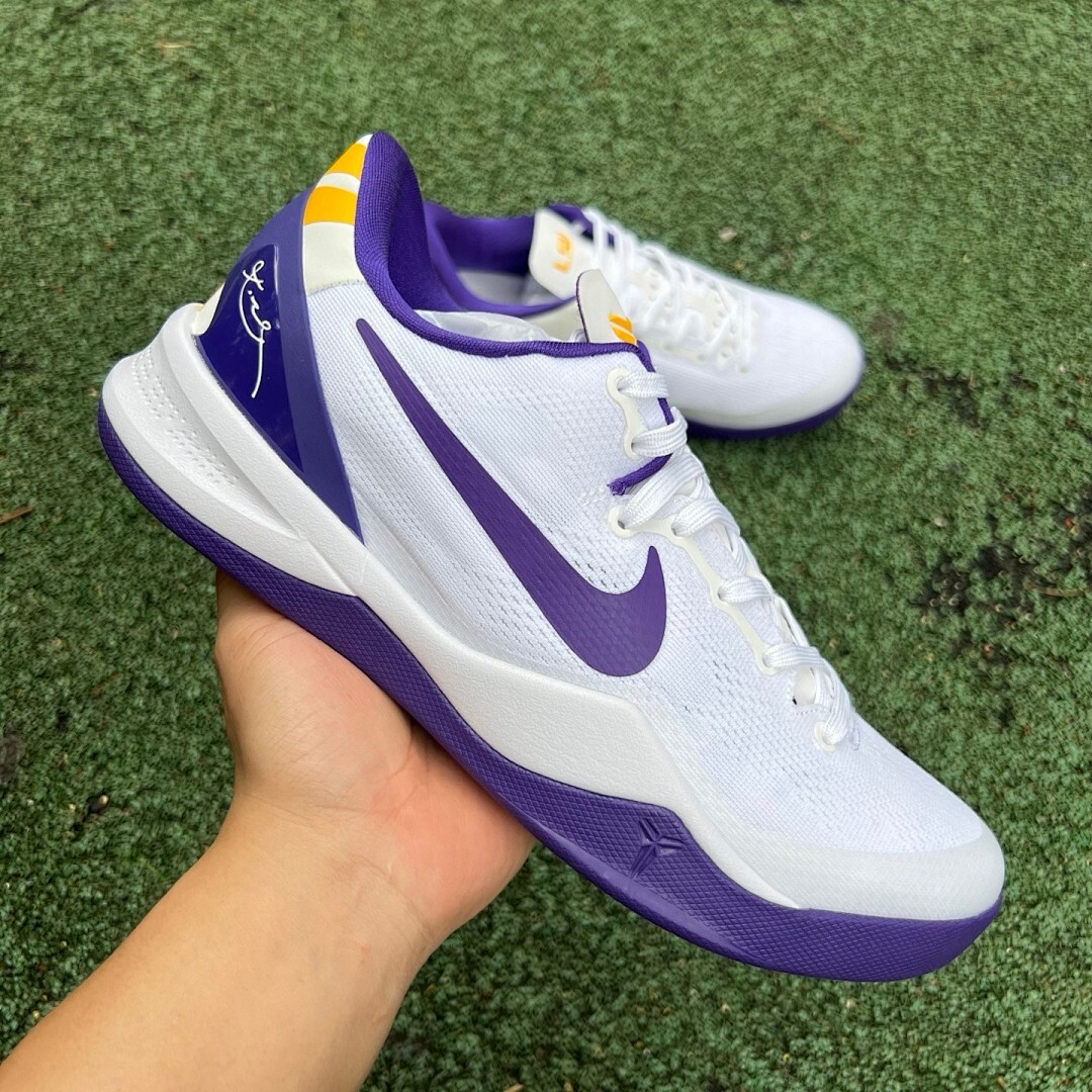 Nike Kobe Mamba Focus White Court Purple University Gold CK6616-100 - Image 13