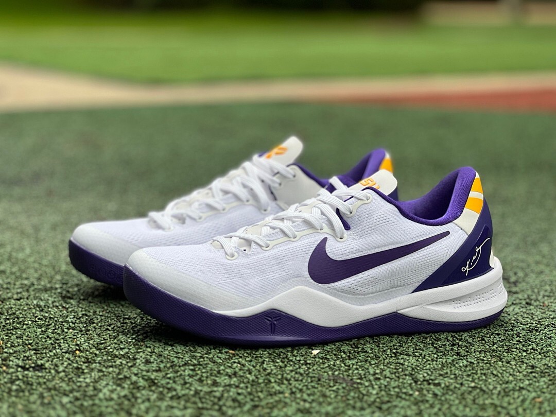 Nike Kobe Mamba Focus White Court Purple University Gold CK6616-100 - Image 20