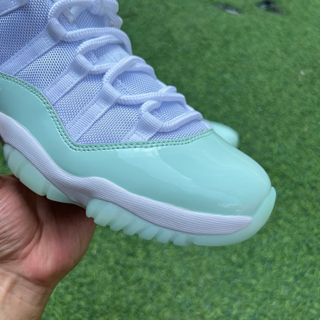 Air Jordan 11 Low Island Green (WMNS) AH7860-106 - Image 3