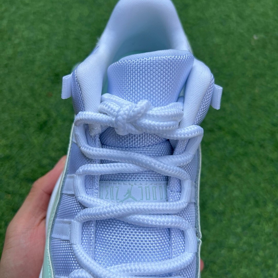Air Jordan 11 Low Island Green (WMNS) AH7860-106 - Image 5