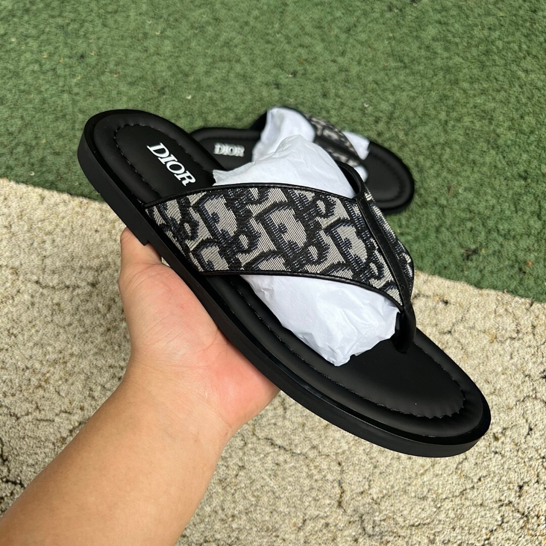 Dior Oblique Thong Sandal