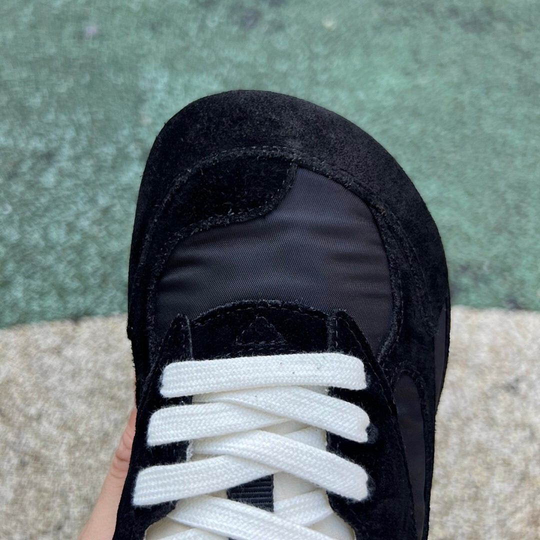 L.L.Bean Court Runner Sneakers, Suede and Nylon - Carbon Black - Image 4