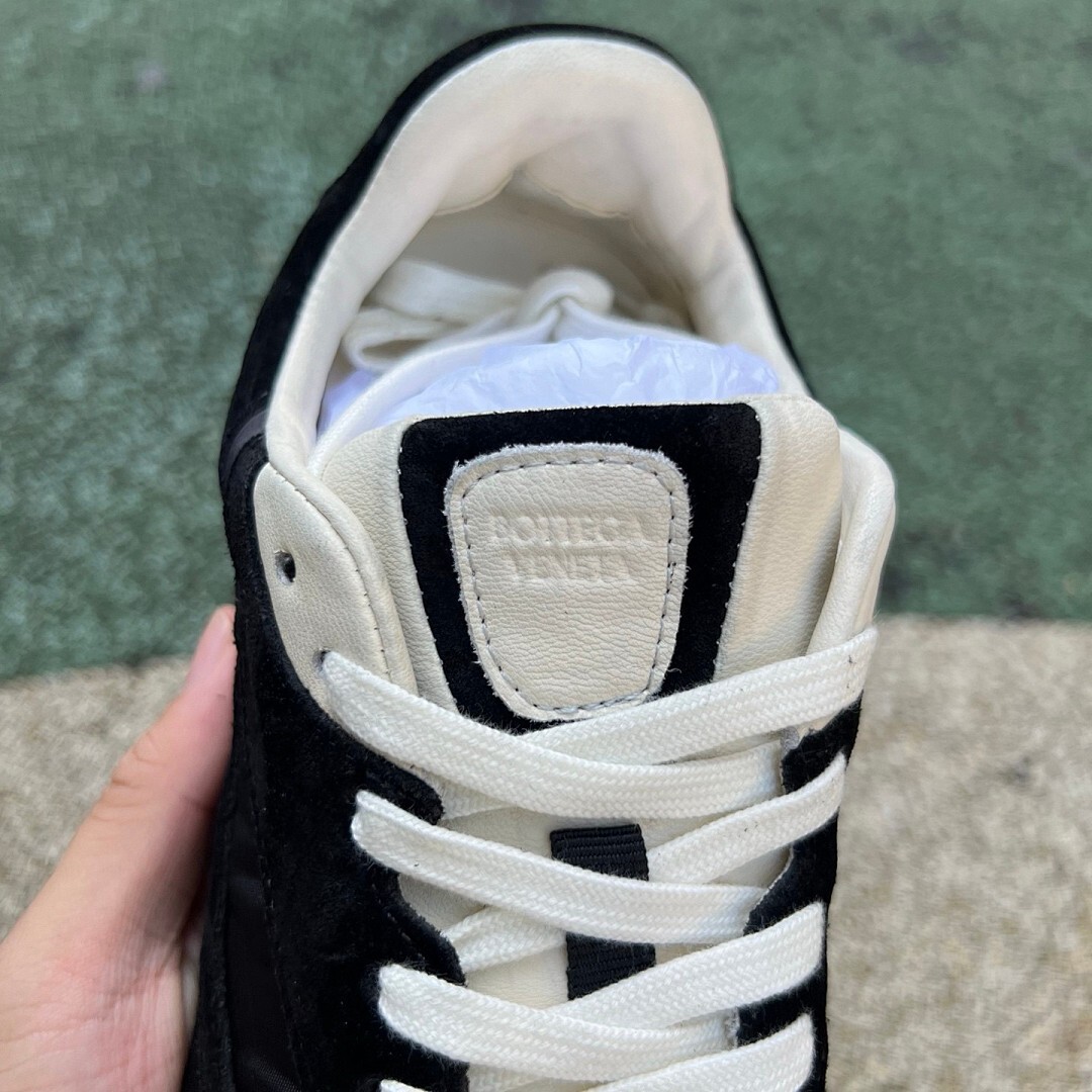 L.L.Bean Court Runner Sneakers, Suede and Nylon - Carbon Black - Image 5