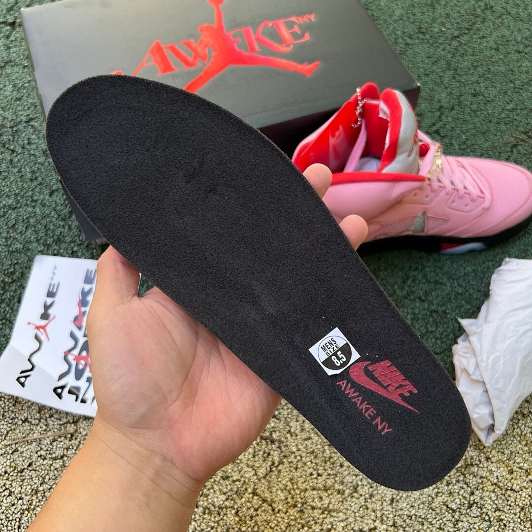 Air Jordan 5 Retro Aleali May Pink A Logo 23 - Image 7