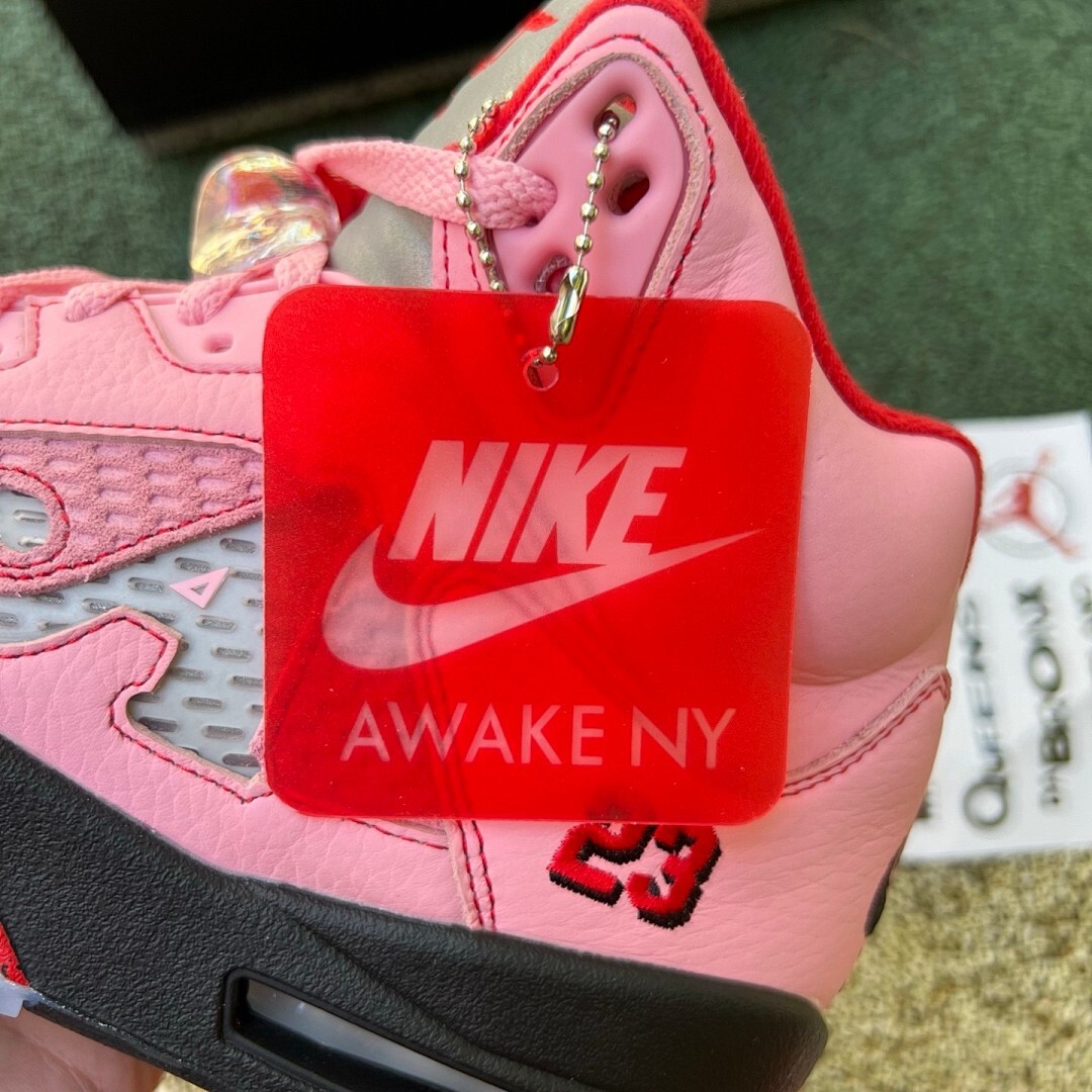 Air Jordan 5 Retro Aleali May Pink A Logo 23 - Image 8