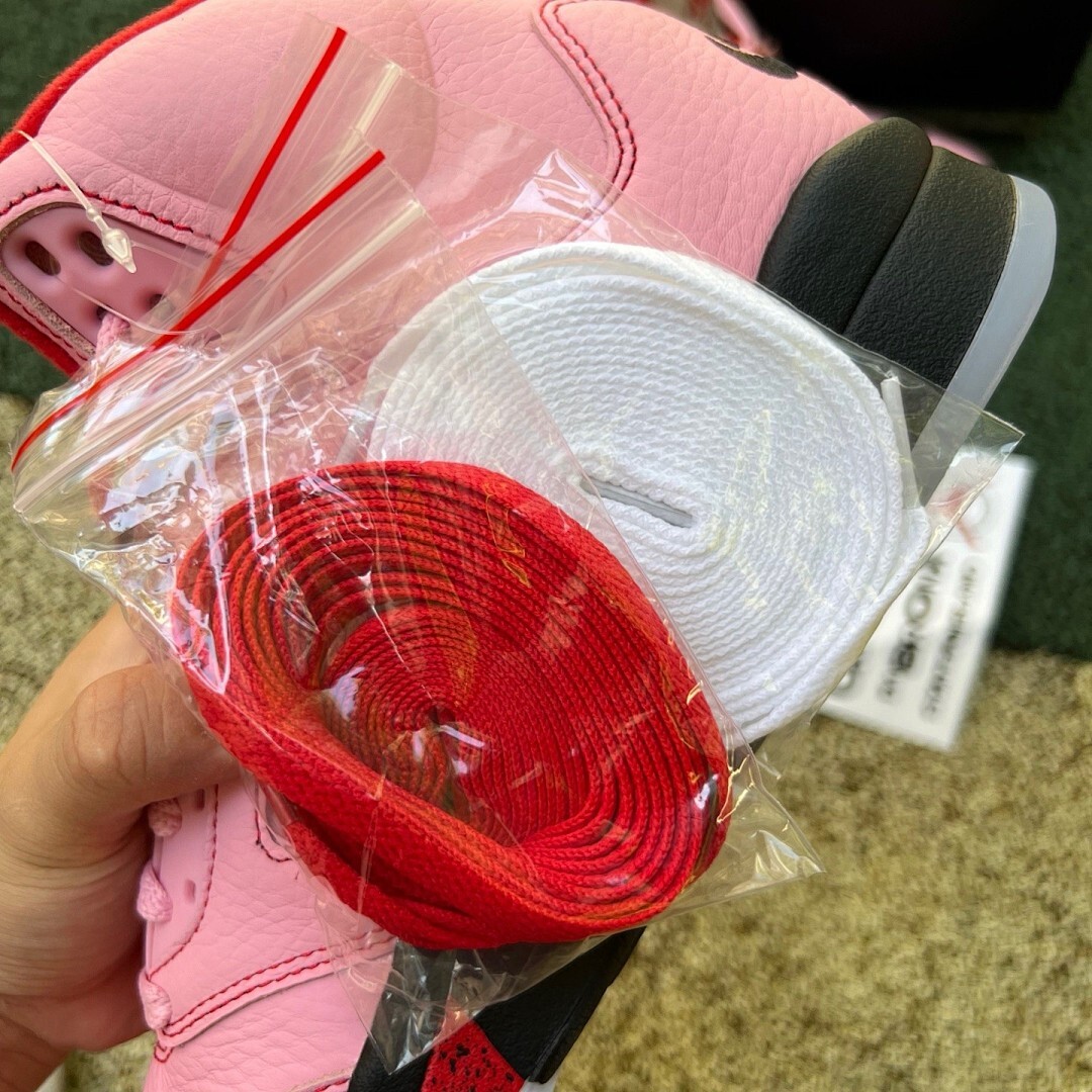 Air Jordan 5 Retro Aleali May Pink A Logo 23 - Image 9