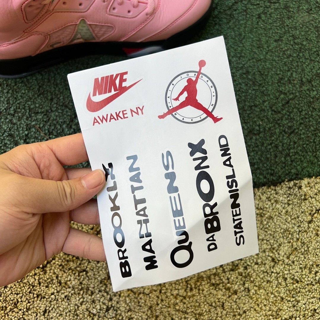 Air Jordan 5 Retro Aleali May Pink A Logo 23 - Image 10
