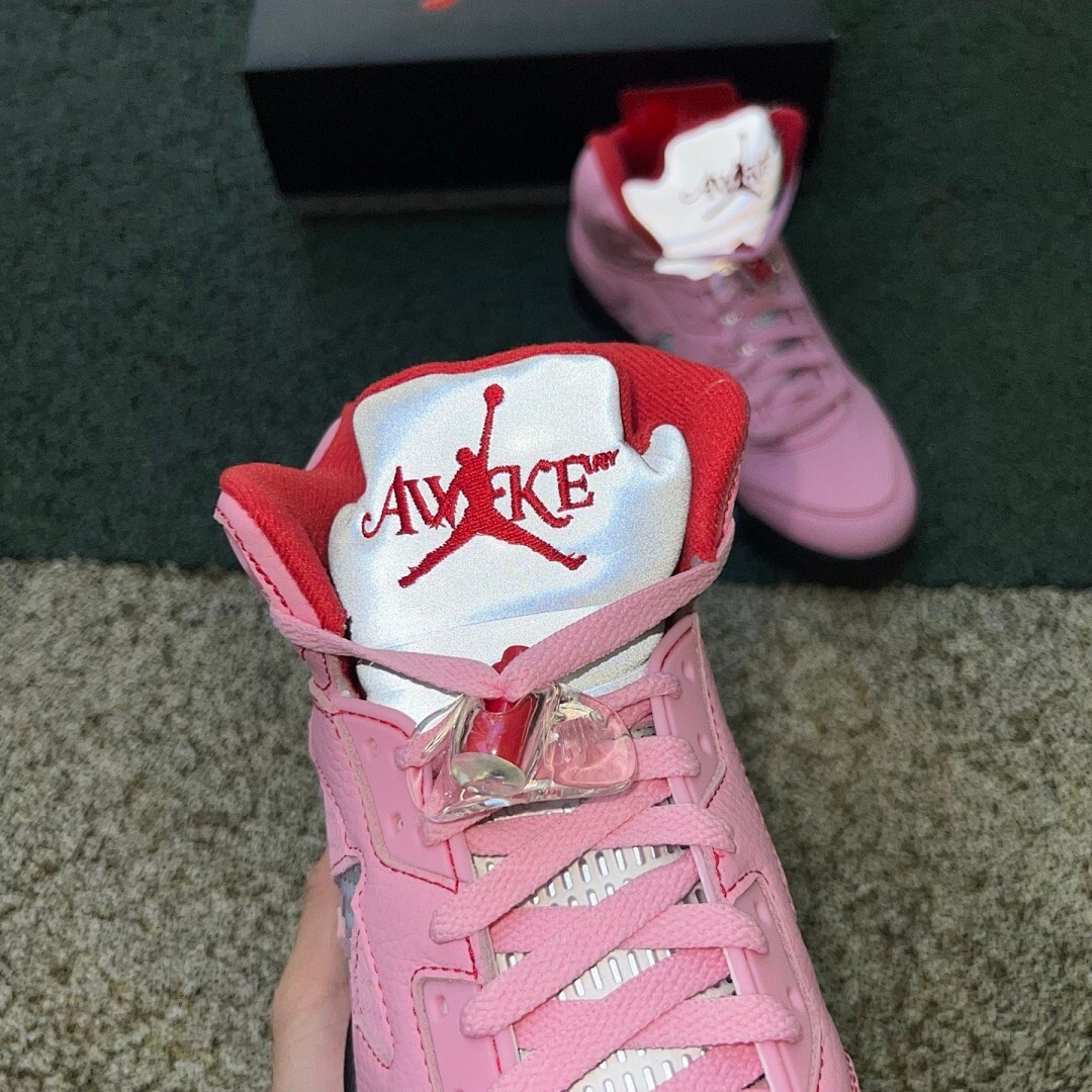Air Jordan 5 Retro Aleali May Pink A Logo 23 - Image 11