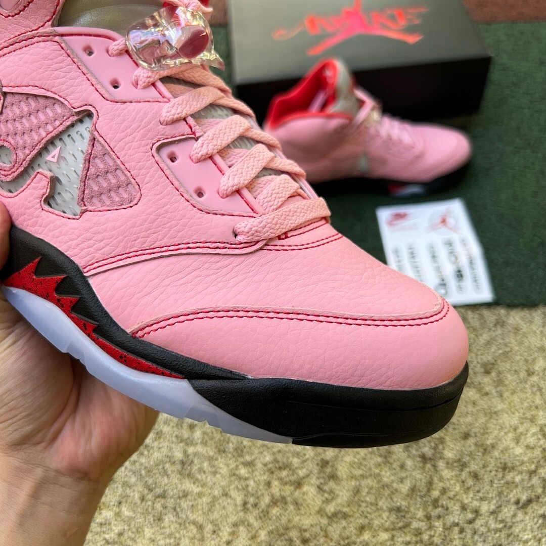 Air Jordan 5 Retro Aleali May Pink A Logo 23 - Image 14
