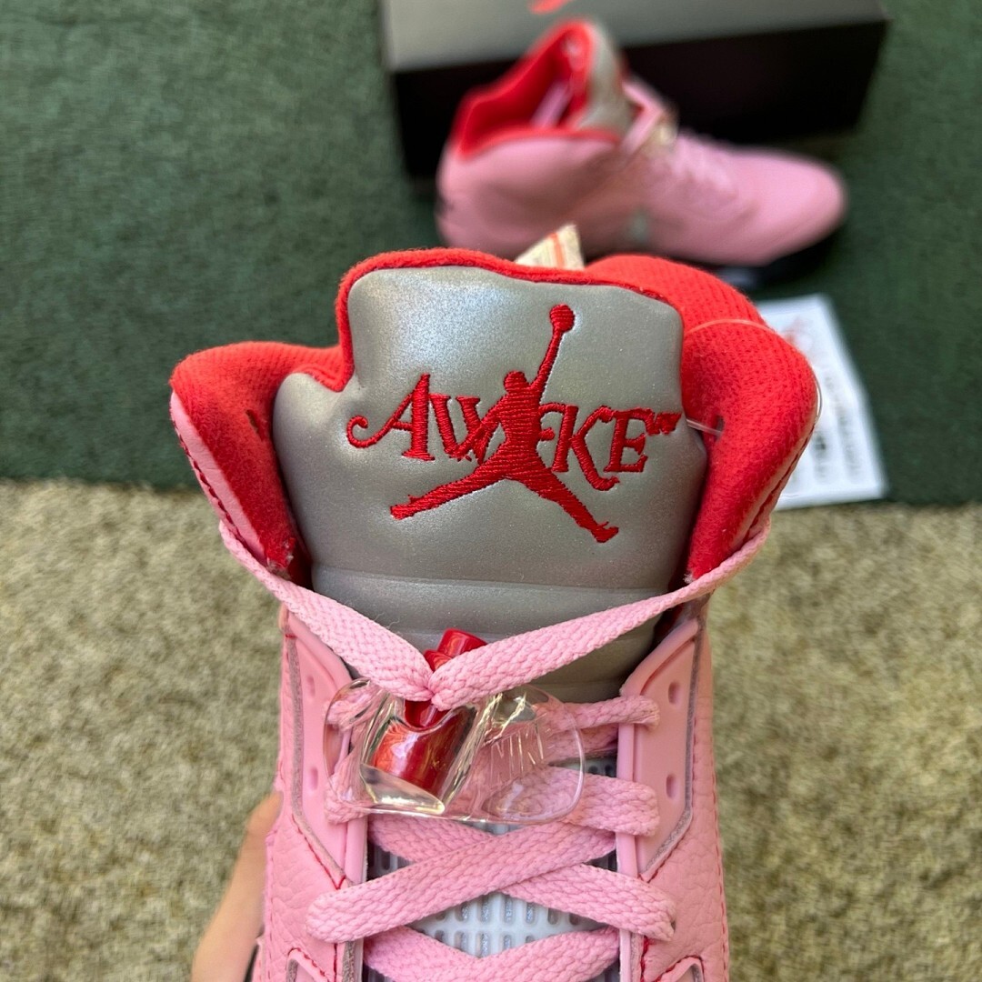 Air Jordan 5 Retro Aleali May Pink A Logo 23 - Image 16
