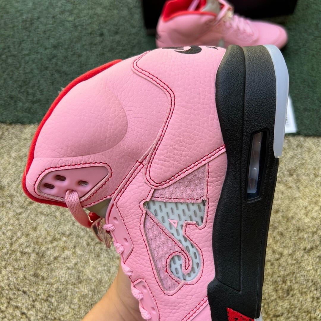 Air Jordan 5 Retro Aleali May Pink A Logo 23 - Image 17
