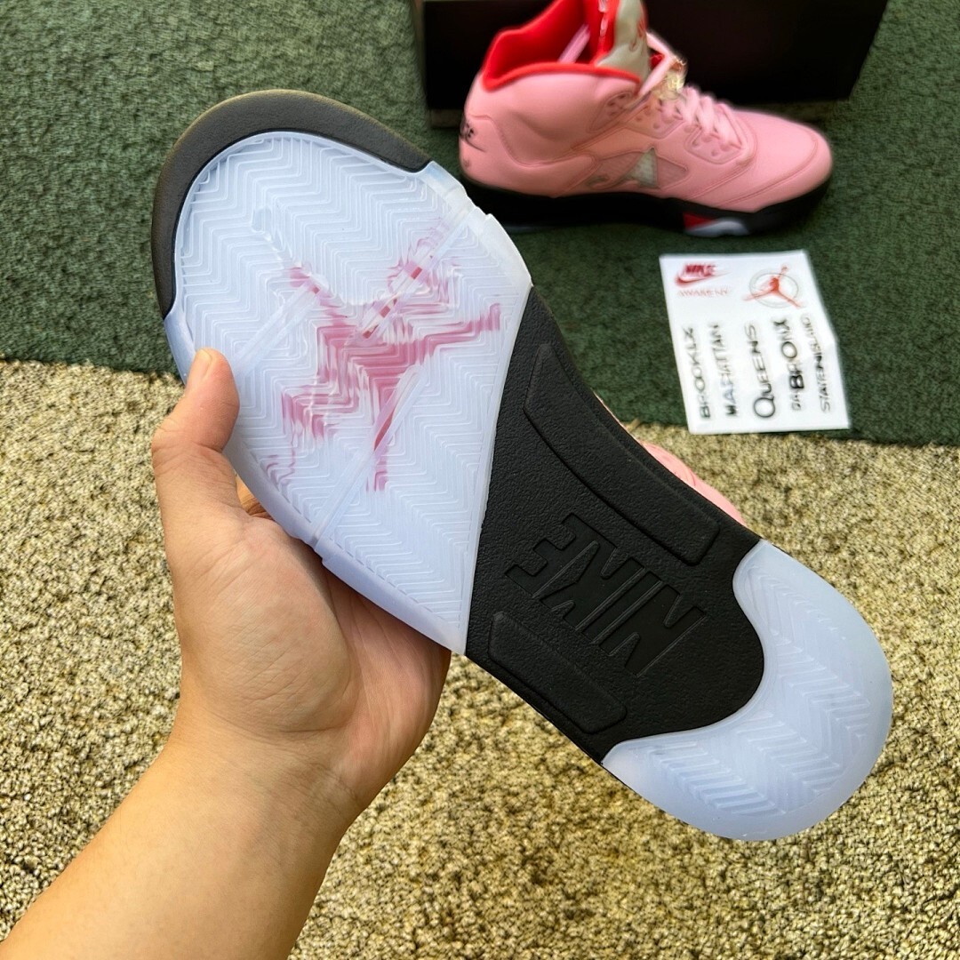Air Jordan 5 Retro Aleali May Pink A Logo 23 - Image 18