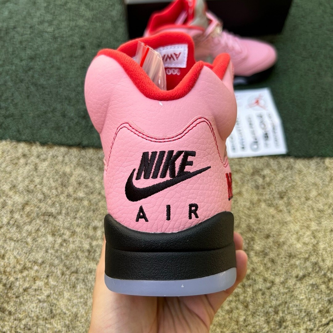 Air Jordan 5 Retro Aleali May Pink A Logo 23 - Image 20
