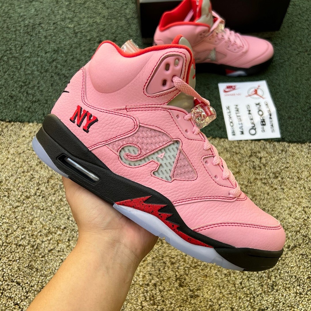 Air Jordan 5 Retro Aleali May Pink A Logo 23 - Image 21