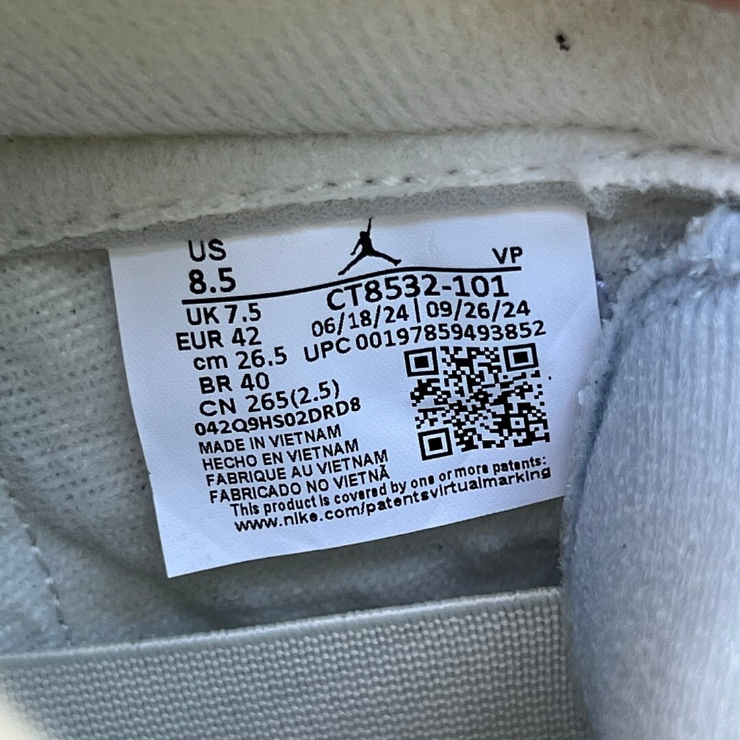 Air Jordan 3 Craft Ivory FJ9479-100 - Image 3