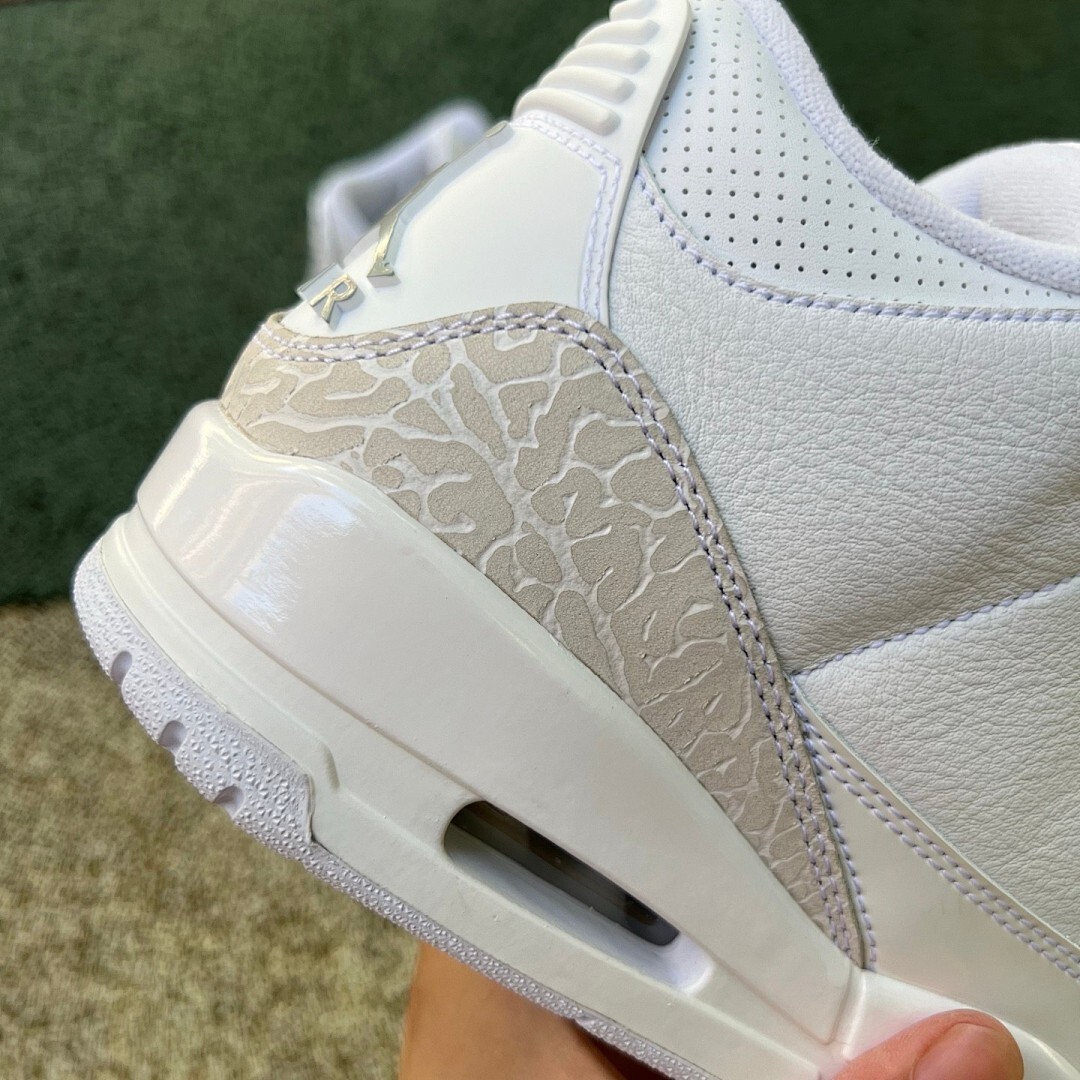 Air Jordan 3 WMNS Sail DQ9237-100 - Image 8