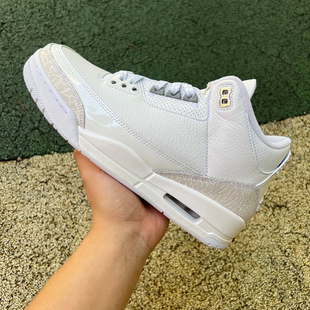 Air Jordan 3 WMNS Sail DQ9237-100 - Image 9