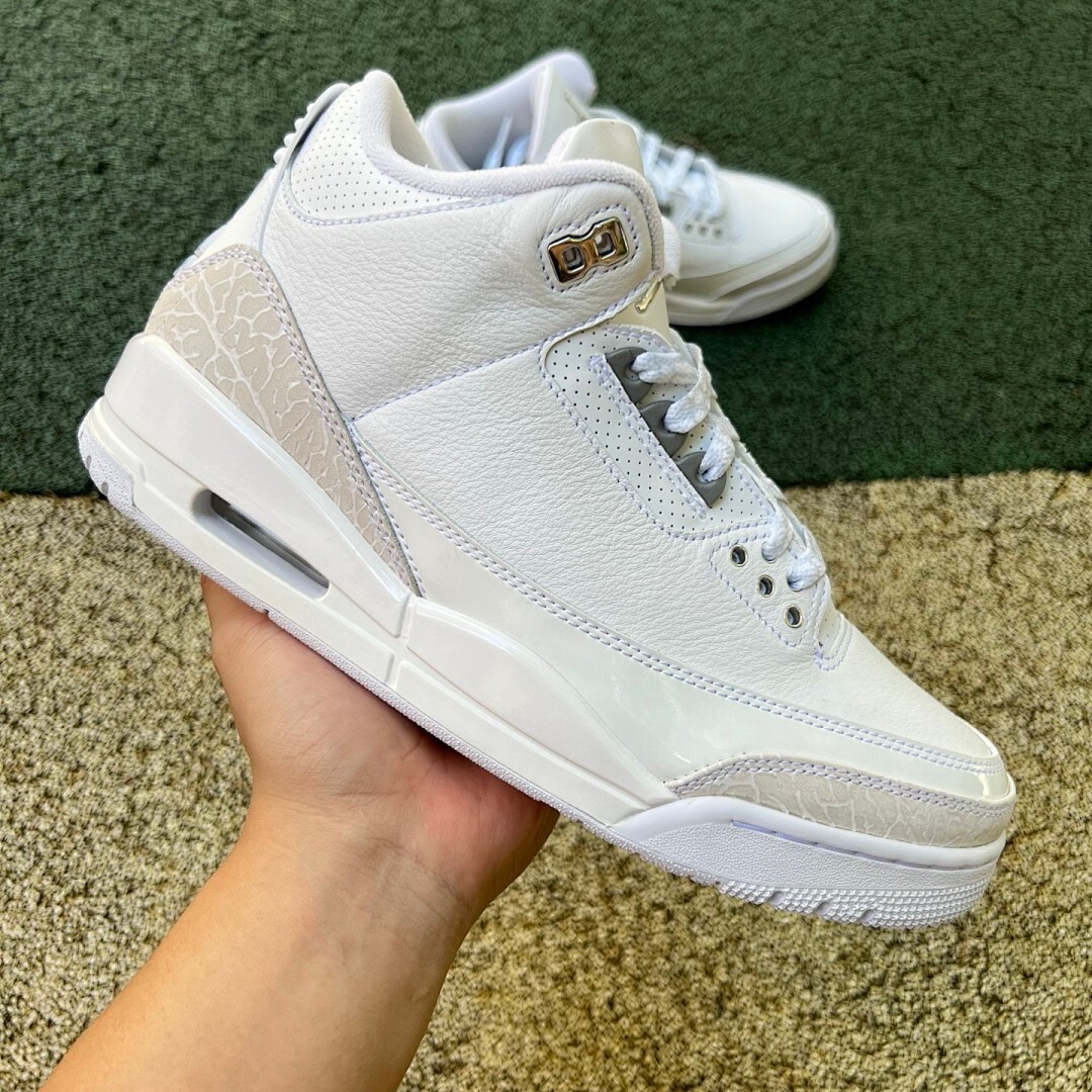 Air Jordan 3 WMNS Sail DQ9237-100 - Image 17
