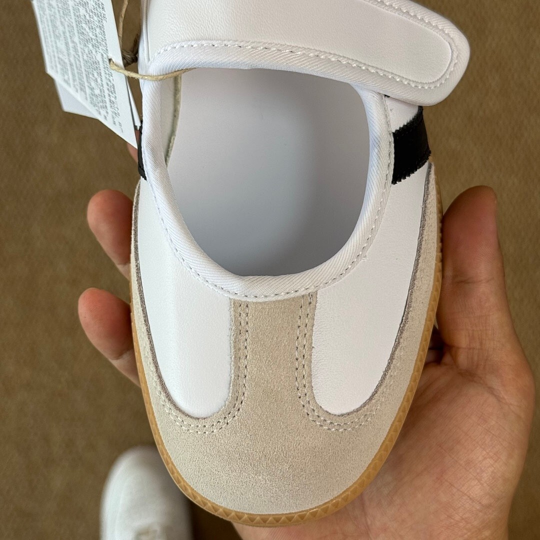Adidas Samba OG Mary Jane Shoes IE0634 White Black Gum - Image 4