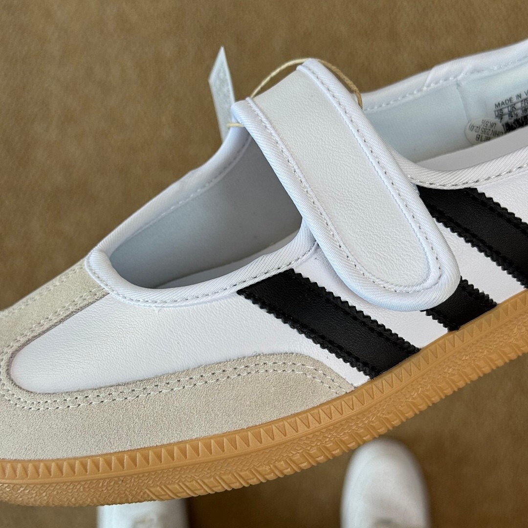 Adidas Samba OG Mary Jane Shoes IE0634 White Black Gum - Image 5
