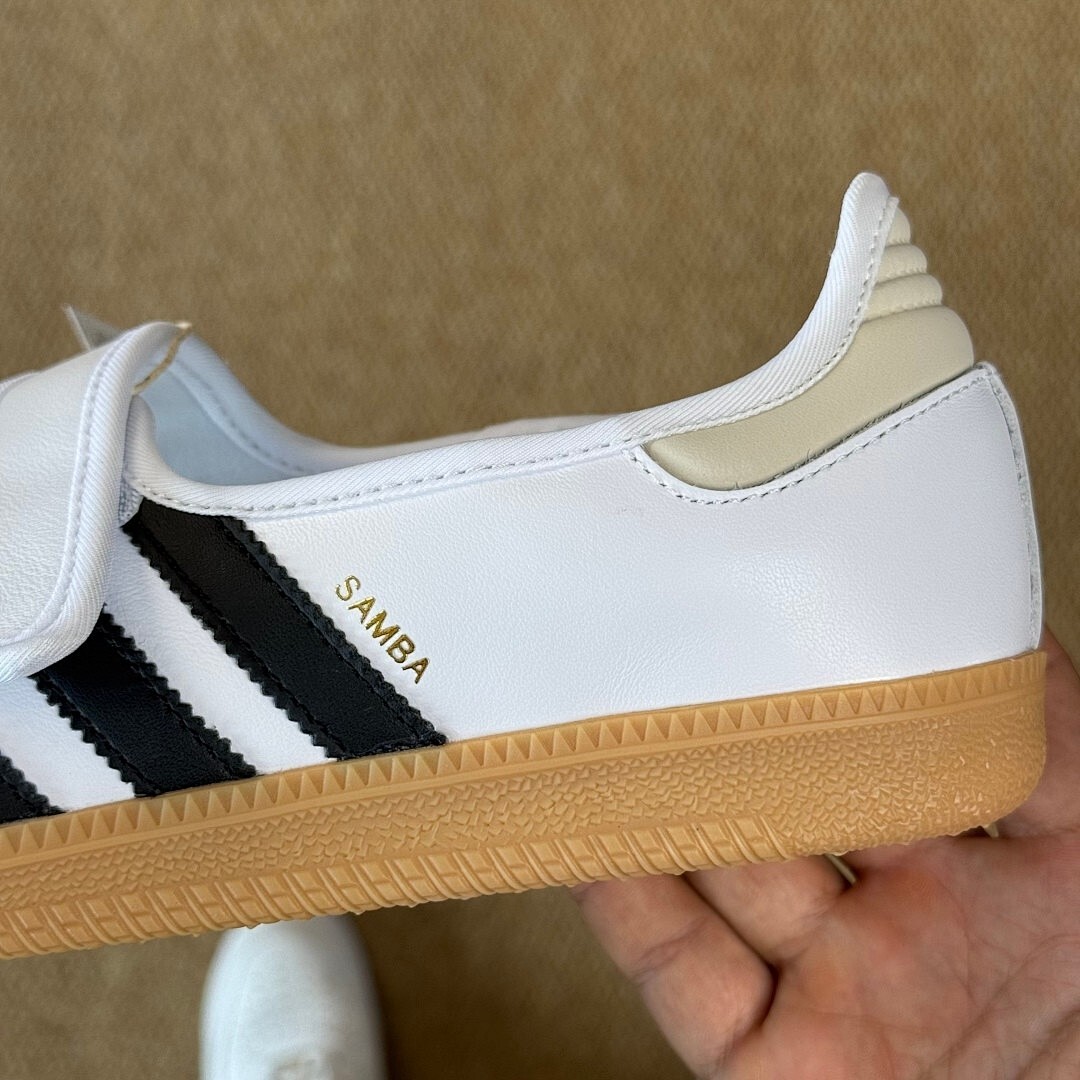 Adidas Samba OG Mary Jane Shoes IE0634 White Black Gum - Image 6