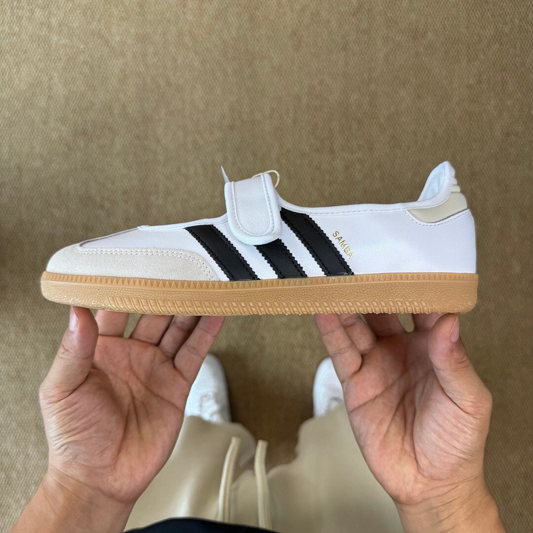 Adidas Samba OG Mary Jane Shoes IE0634 White Black Gum - Image 10