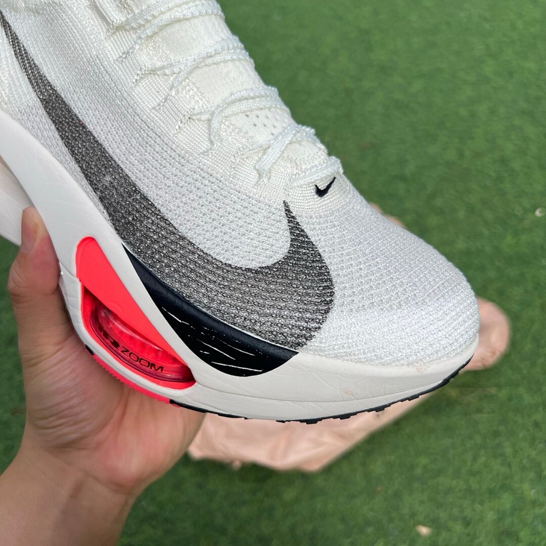 Nike Alphafly 3 White Black Phantom Bright Crimson FD8357-101 - Image 3