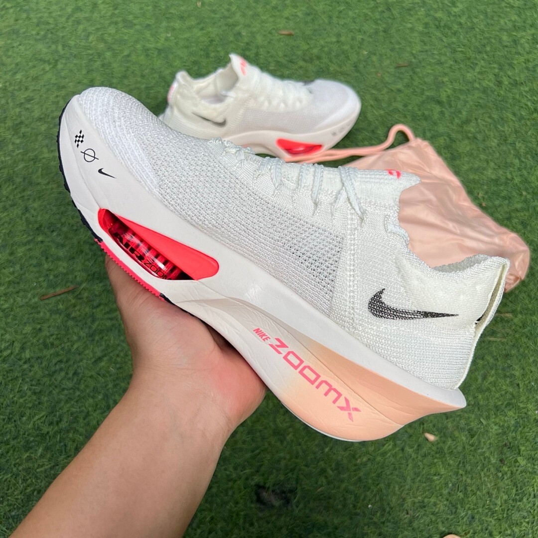 Nike Alphafly 3 White Black Phantom Bright Crimson FD8357-101 - Image 7