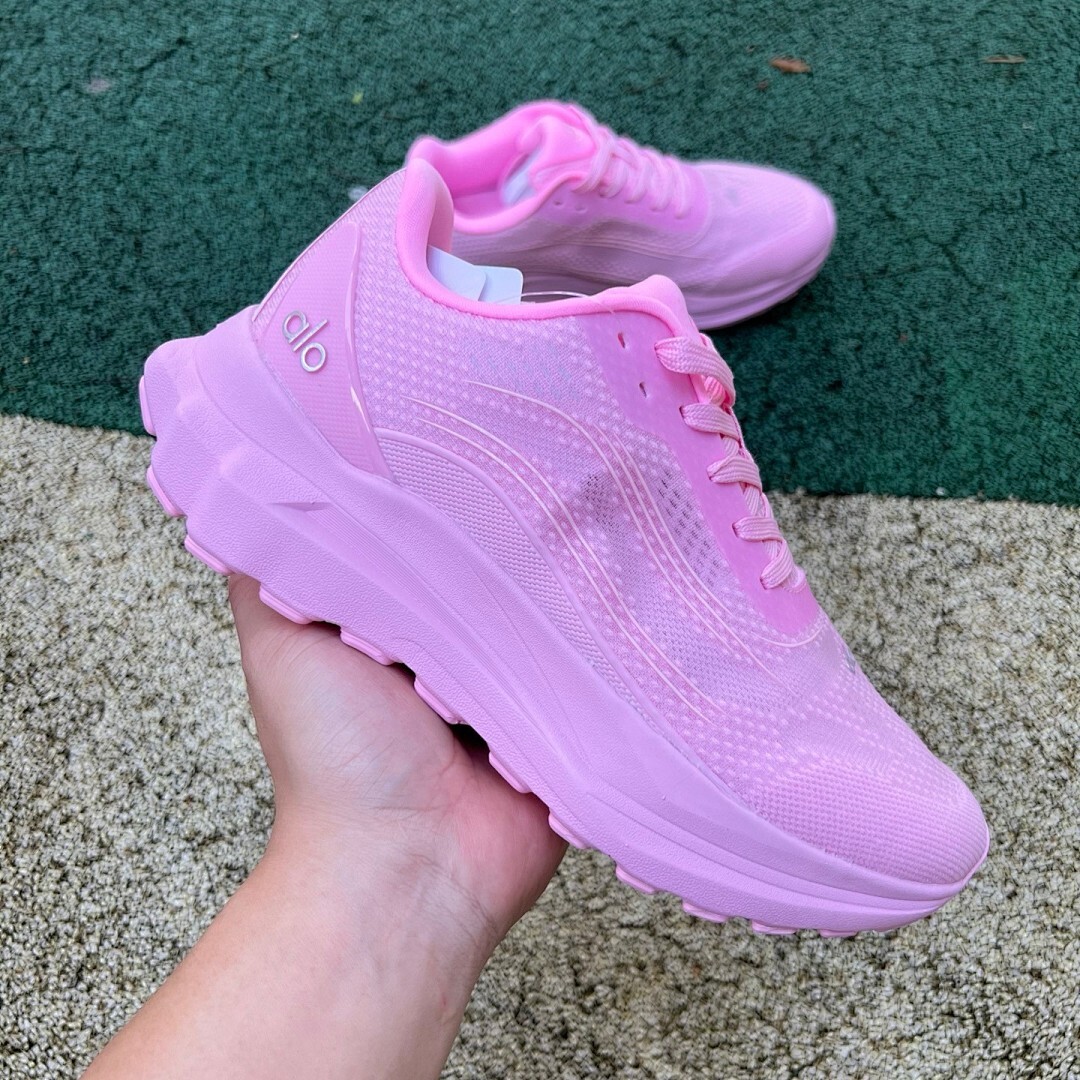 Alo Restorative Sneaker Aura Pink - Image 9