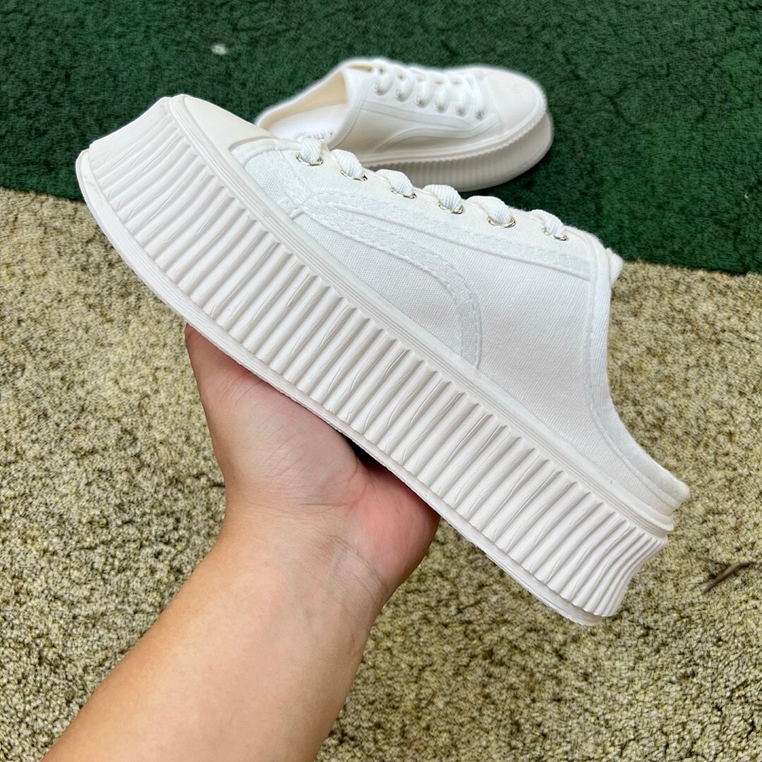 CHANEL Canvas Platform Mules G39540 - Image 7