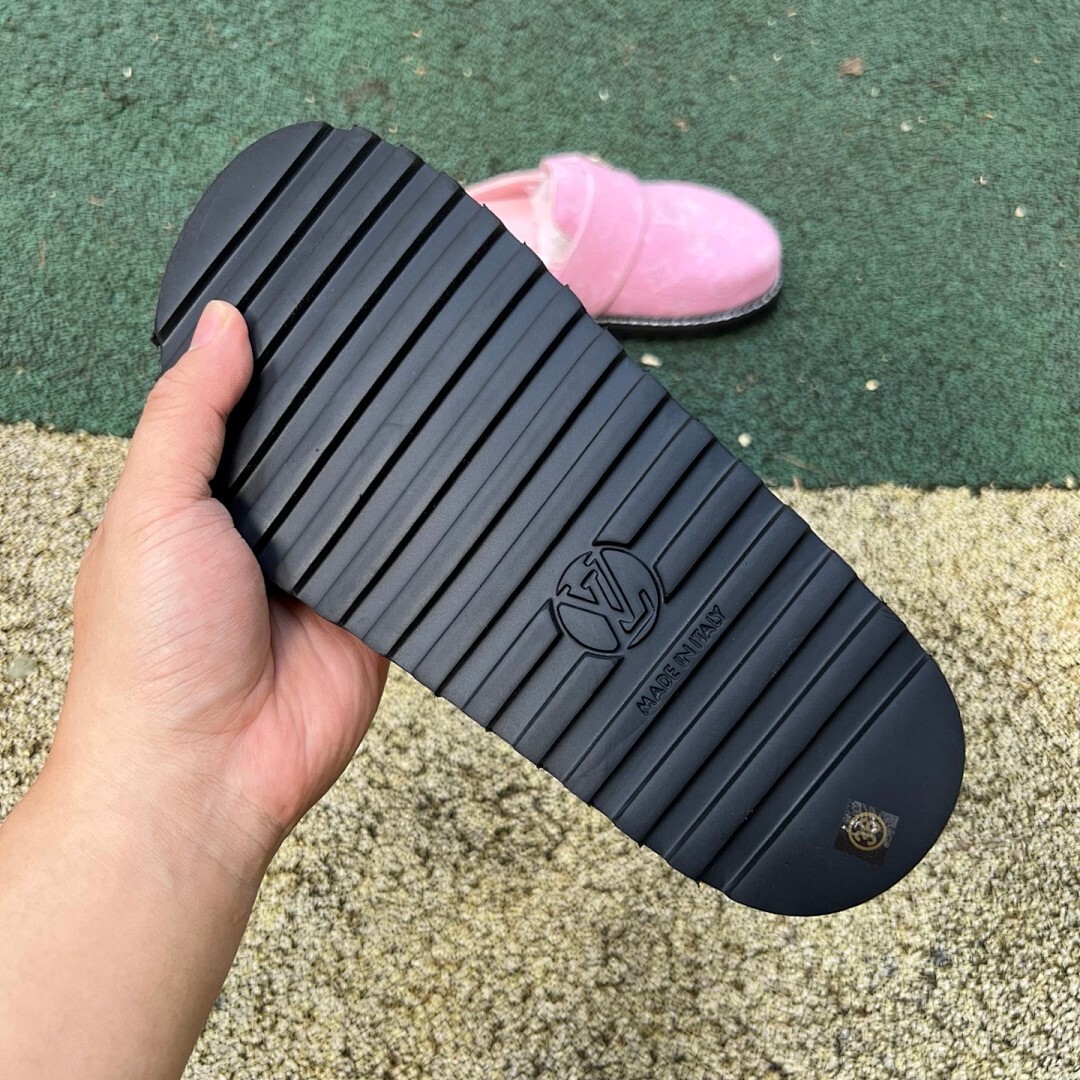 Louis Vuitton LV Easy Mule Pink Monogram Denim M82285 - Image 7